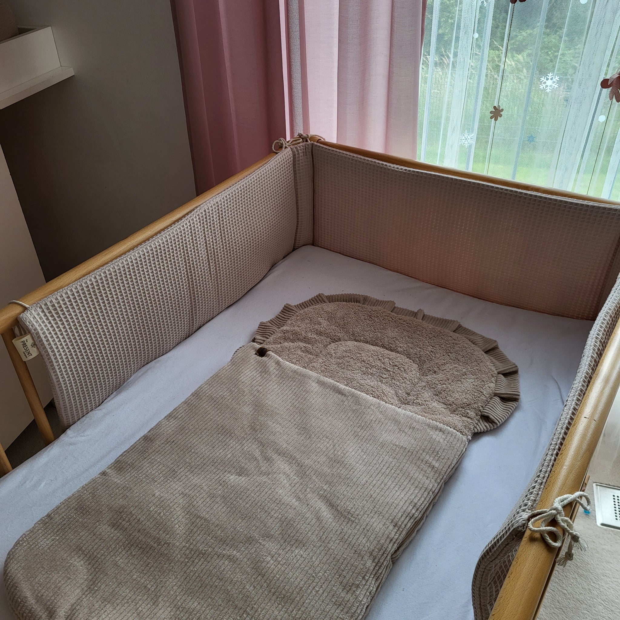 Bettumrandung Waffelpique