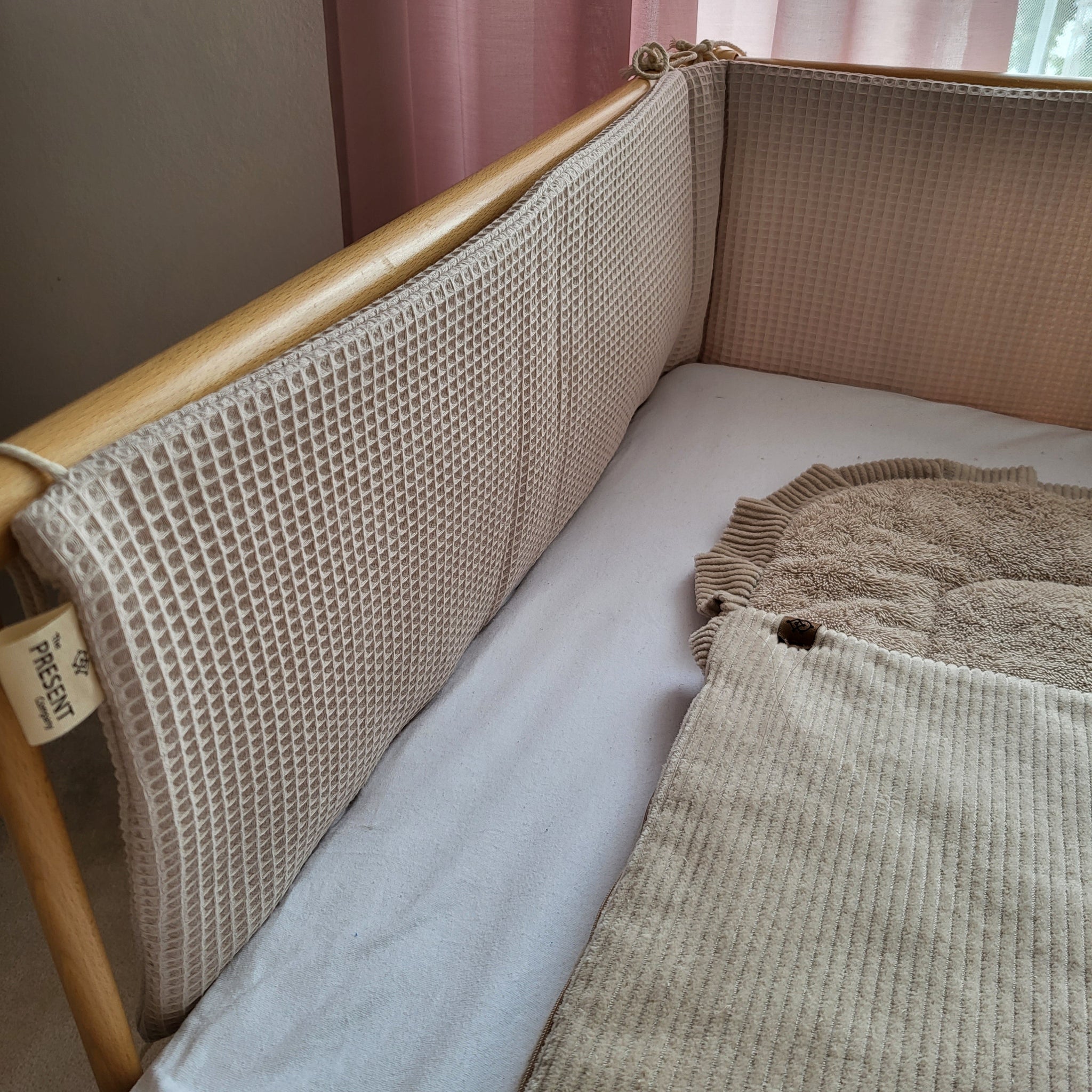 Bettumrandung Waffelpique