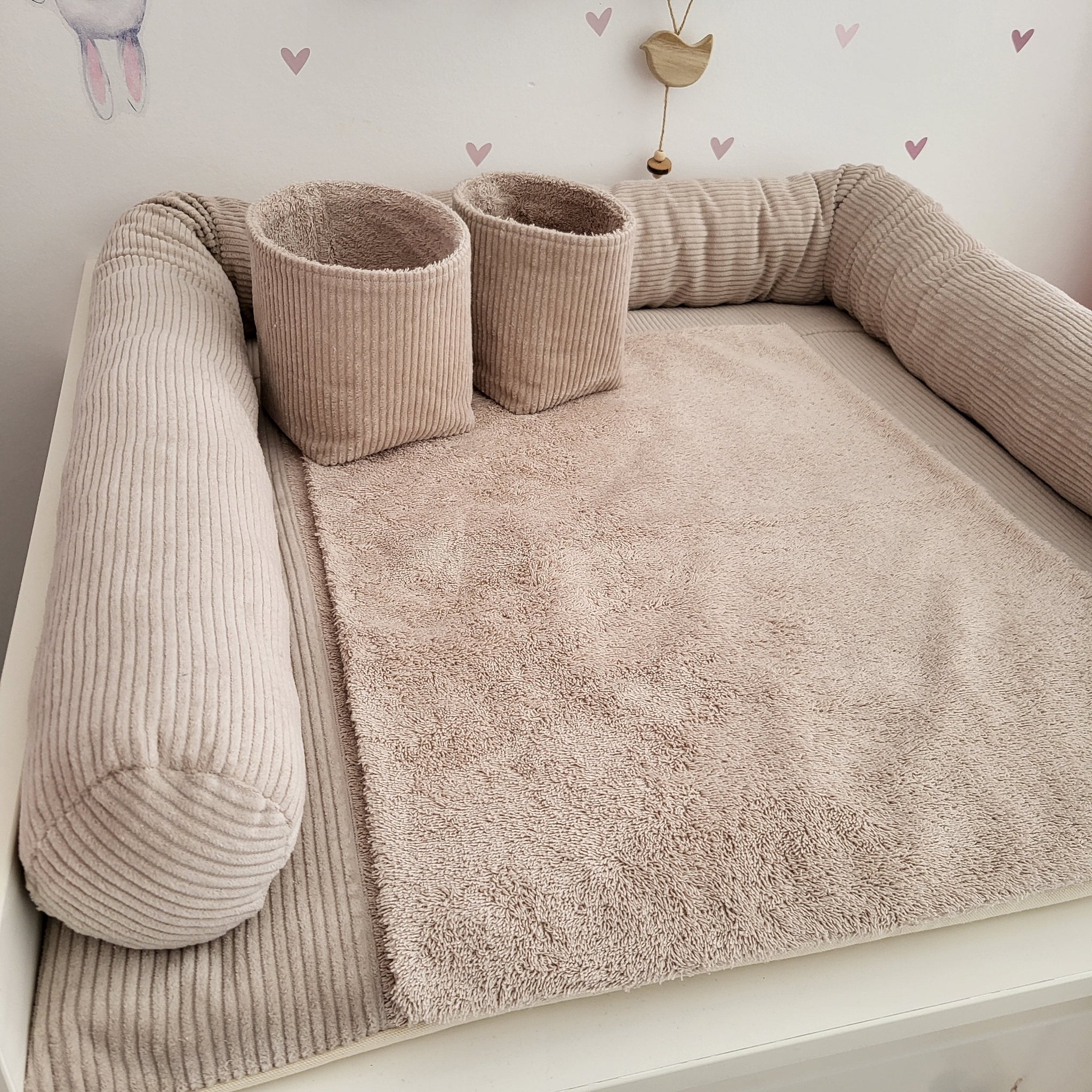 Wickelplatz-Komplettset Cord