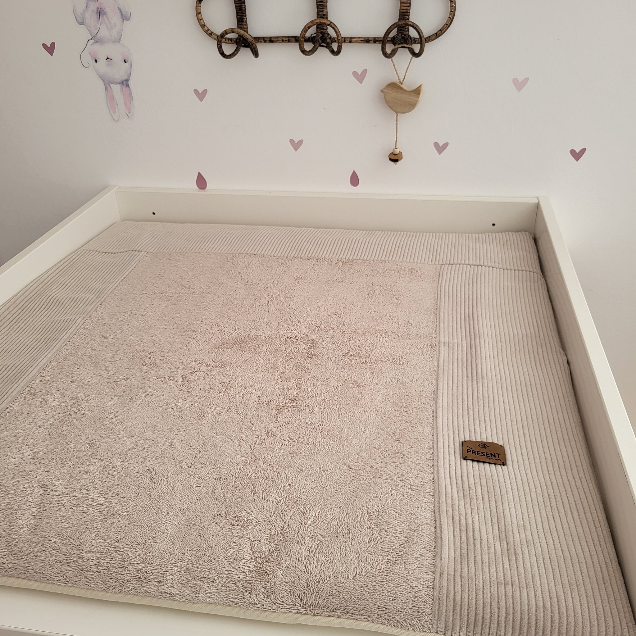 Wickelauflage mit abnehmbarem Bezug Cord