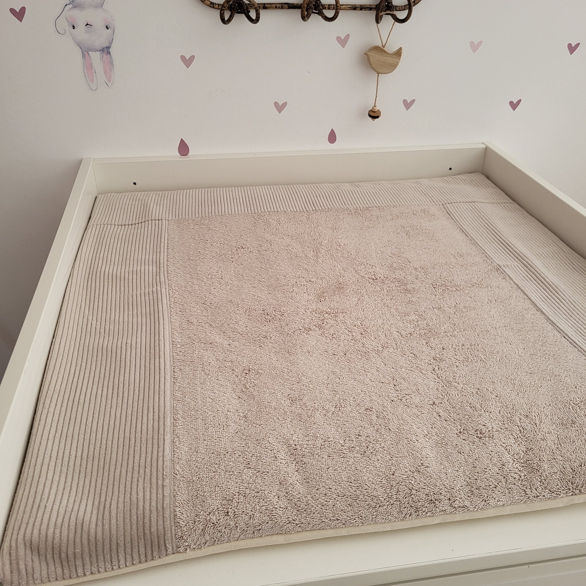 Wickelauflage mit abnehmbarem Bezug Cord