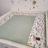 Wickelauflage mit abnehmbarem Bezug Eukalyptus