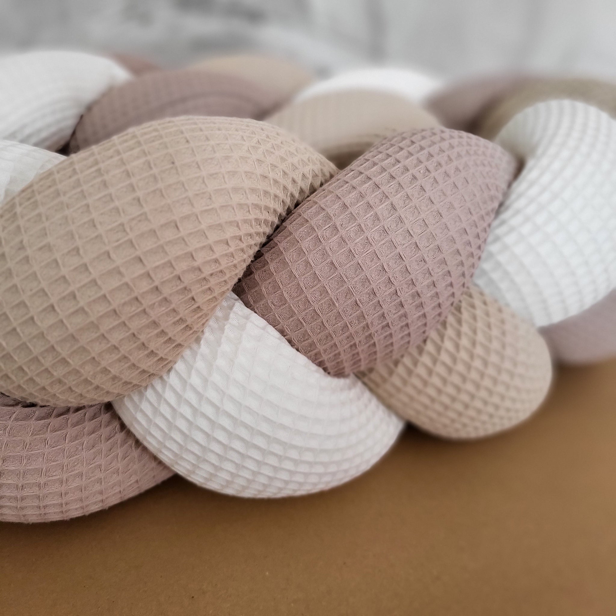 Geflochtene Bettschnecke / Bettschlange Flauschi