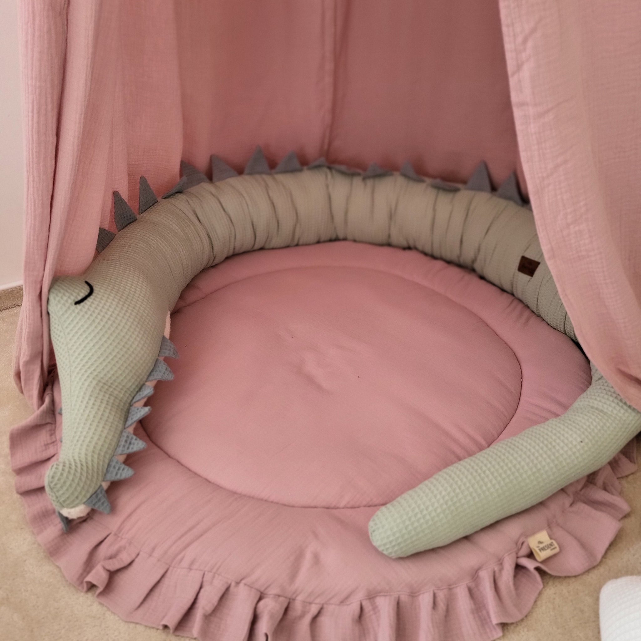 Krokodil Bettschnecke