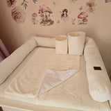 Wickelplatz-Komplettset Waffelpiqué