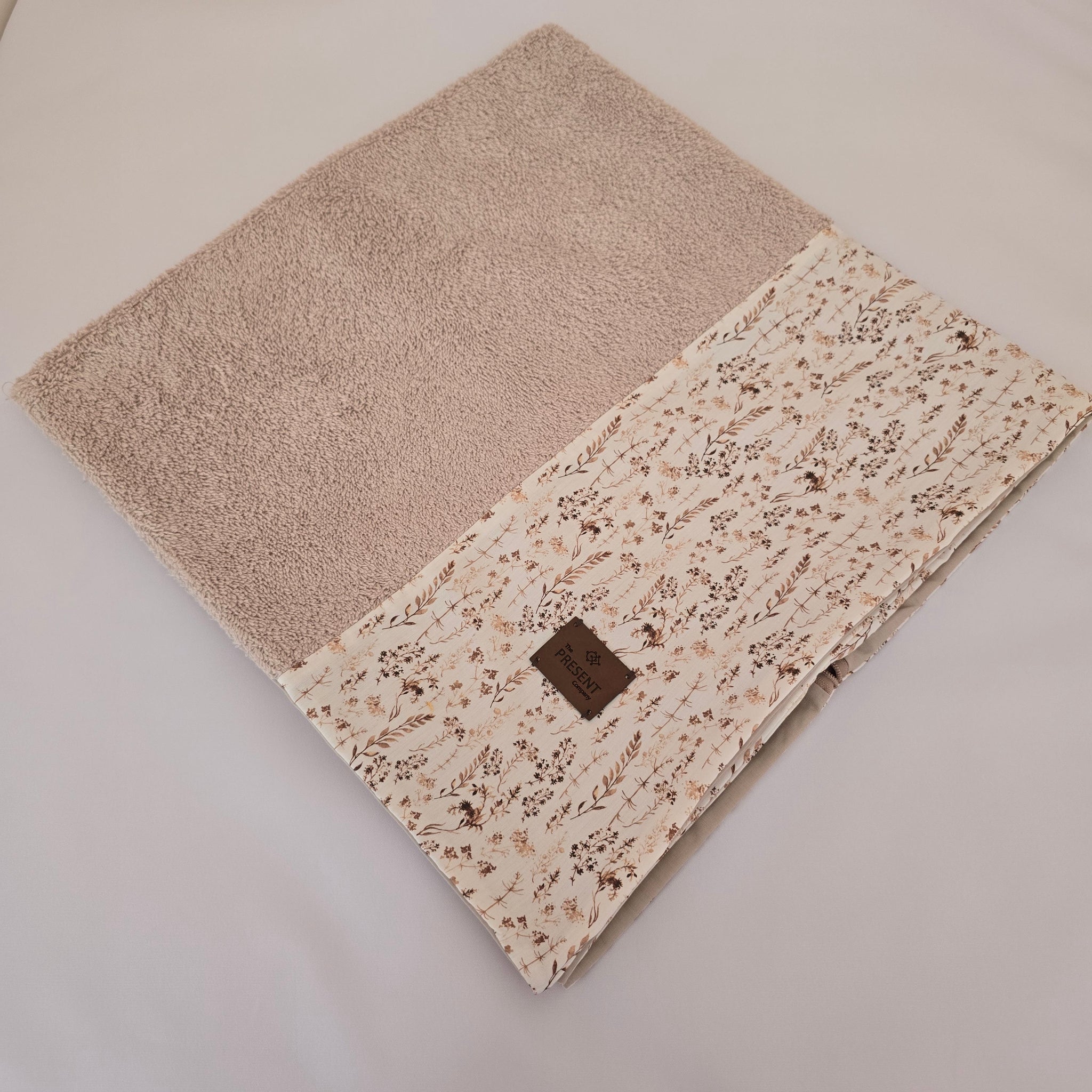 Wickelauflage mit abnehmbarem Bezug Bohoblume