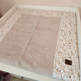 Wickelauflage mit abnehmbarem Bezug Bohoblume