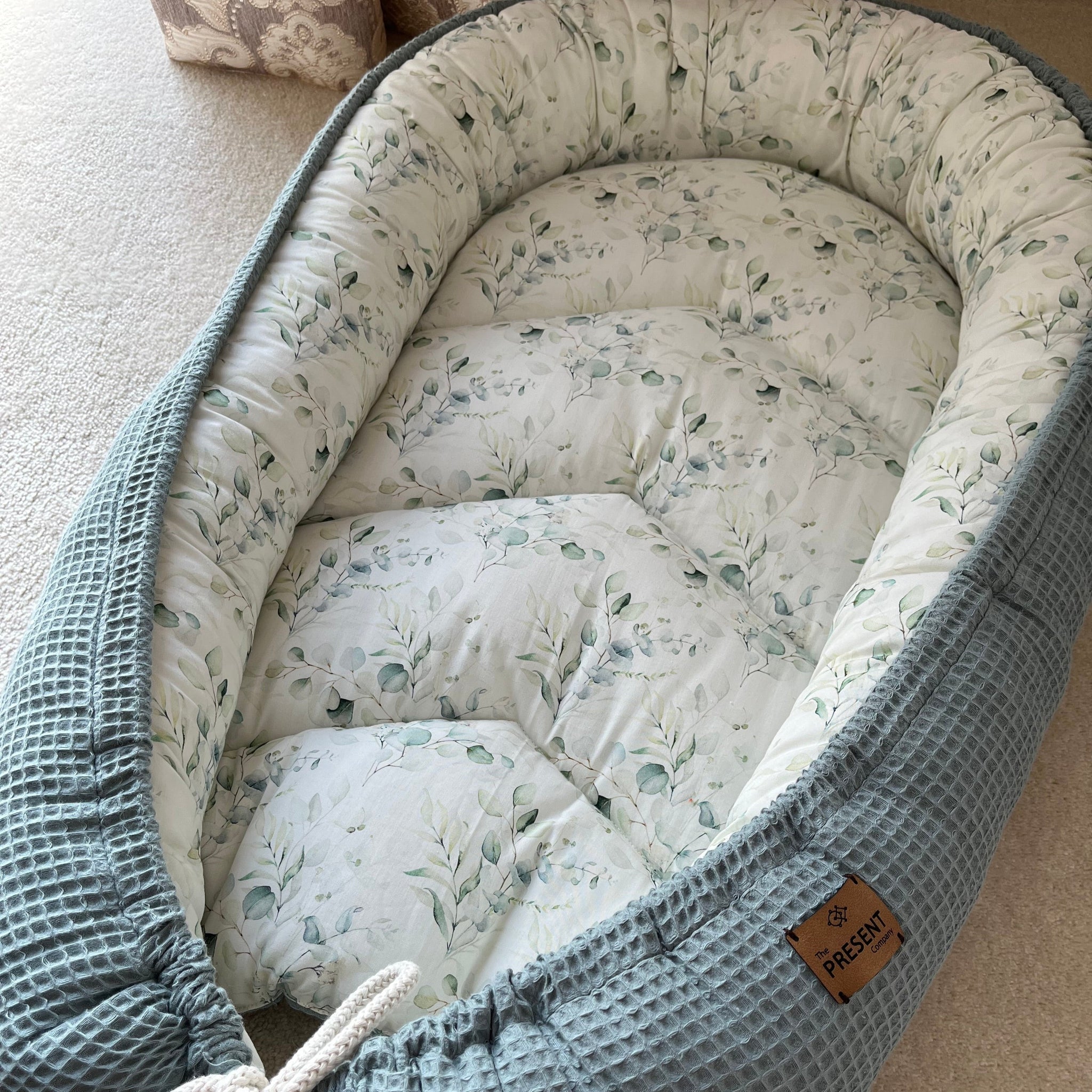 Baby Nestchen Eukalyptus