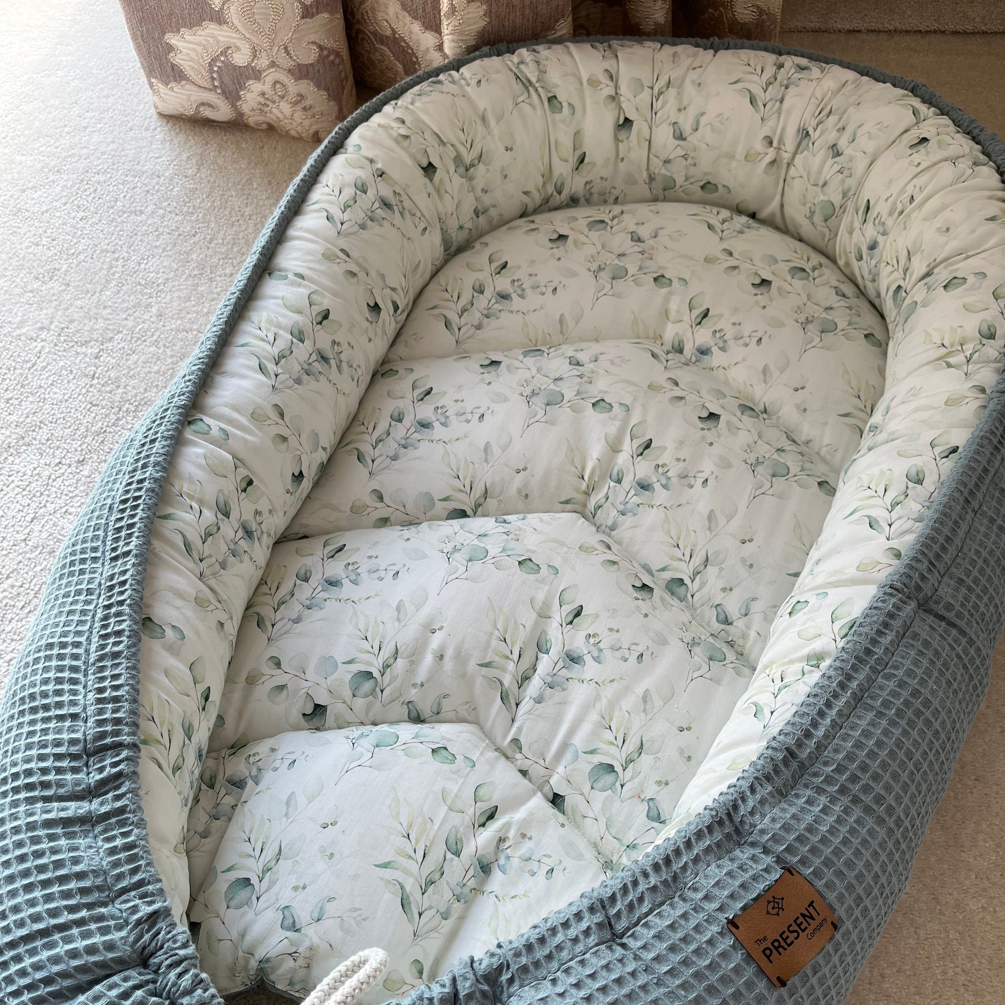 Baby Nestchen Eukalyptus