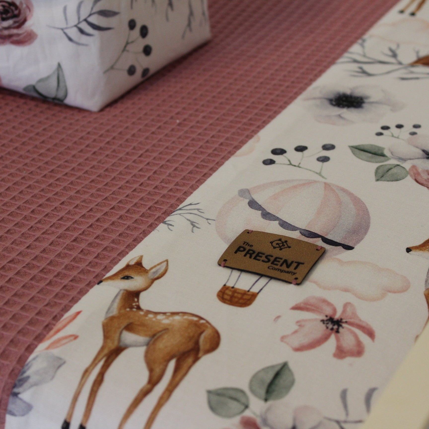 Wickelauflage mit abnehmbarem Bezug Bambi